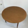 Mid Century Extendable round Dining Table - Image 4