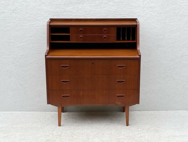 Mid Century, Hand Crafted, Teak Writing Bureau - Image 2