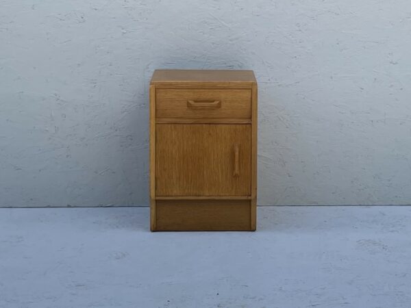 Mid Century G Plan E Gomme, Danish Style, Oak Bedside Cabinet