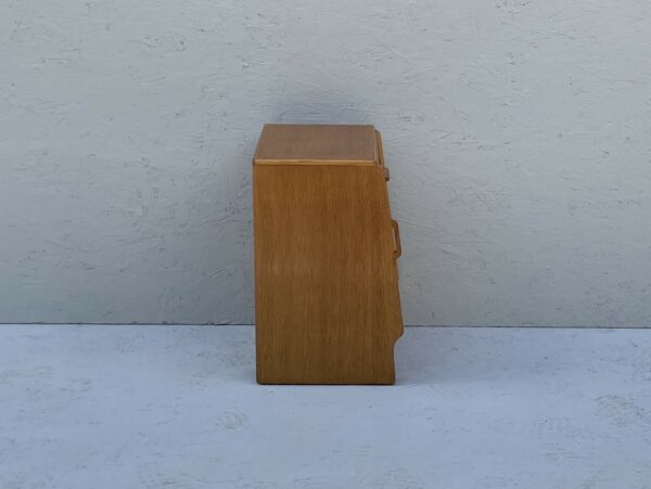 Mid Century G Plan E Gomme, Danish Style, Oak Bedside Cabinet - Image 6