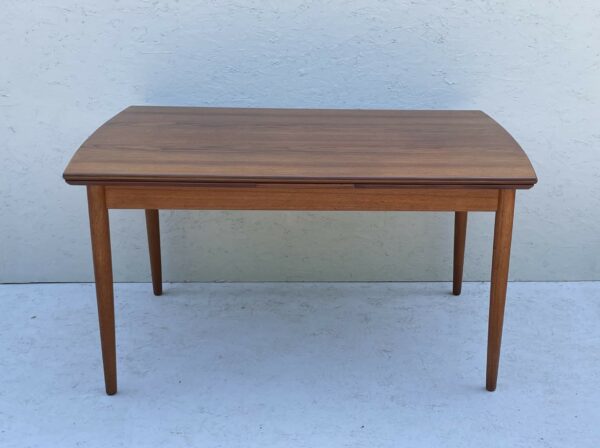 Extendable Mid Century Danish Teak Dining Table - Image 3