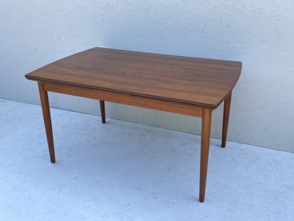 Extendable Mid Century Danish Teak Dining Table - Image 4