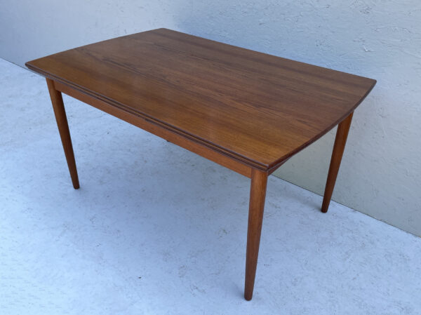 Extendable Mid Century Danish Teak Dining Table - Image 5