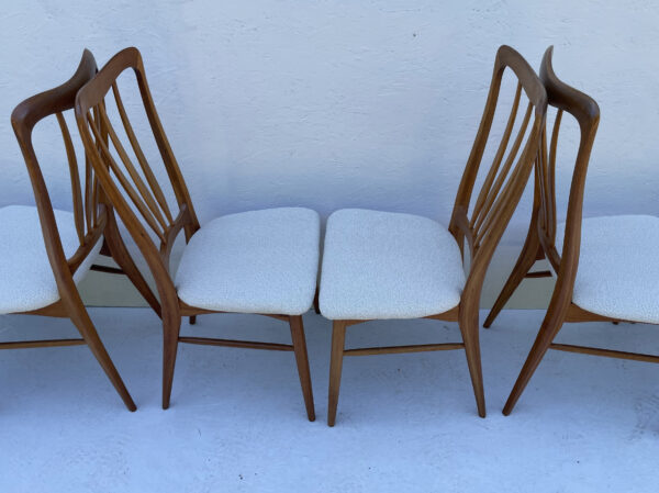 Set Of 6 Mid Century Danish Dining Chairs By Niels Koefoed - Image 15