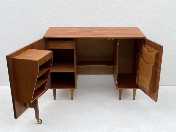 Mid Century Hideaway, "Magicbox" Style Desk - Image 6