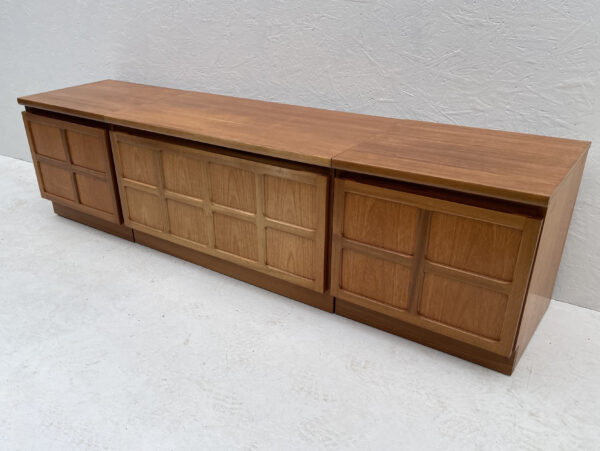 Long, Modular, Mid Century 1970's Nathan Sideboard