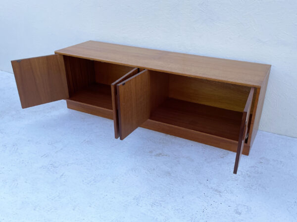 Mid Century Plinth Based Teak Sideboard - Image 7