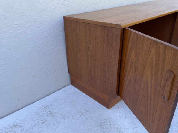 Mid Century Plinth Based Teak Sideboard - Image 9