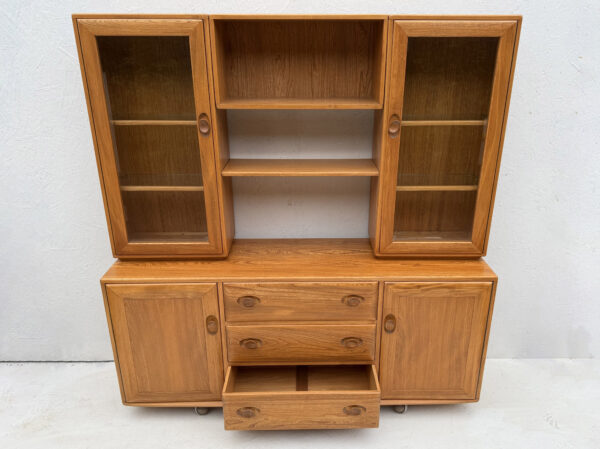 Vintage Ercol Windsor Modular Sideboard With Display Cabinets - Image 6