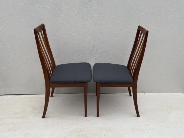 Mid Century Teak And Fabric Dining Chairs By Leslie Dandy For G Plan, 1960s, Set Of 4 - Image 5