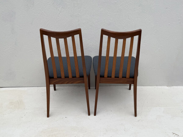 Mid Century Teak And Fabric Dining Chairs By Leslie Dandy For G Plan, 1960s, Set Of 4 - Image 7