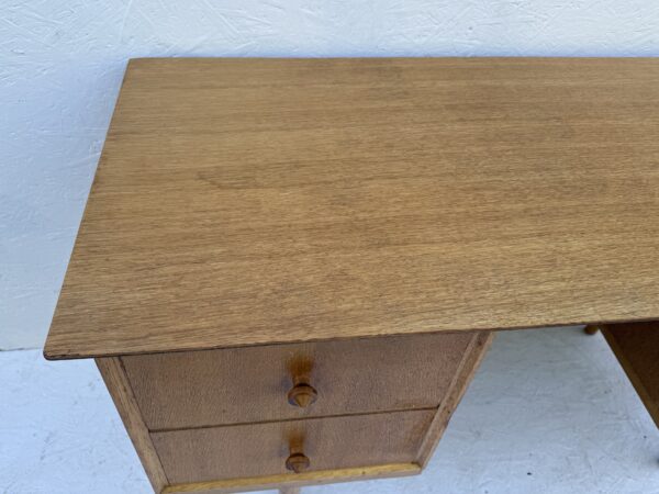 Mid Century Light Oak Desk - Image 10