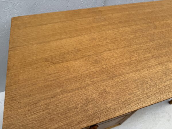 Mid Century Light Oak Desk - Image 16